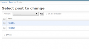 Django - Model List Formatted